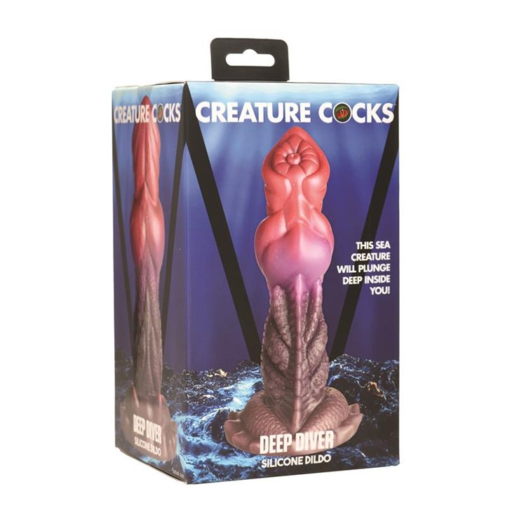 Deep Diver Silicone Dildo - 848518054289 - Teknashop Ltd