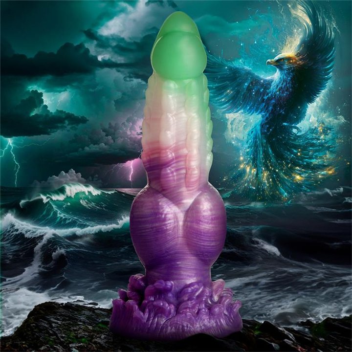 Aqua Phoenix Silicone Dildo - 848518053725 - Teknashop Ltd