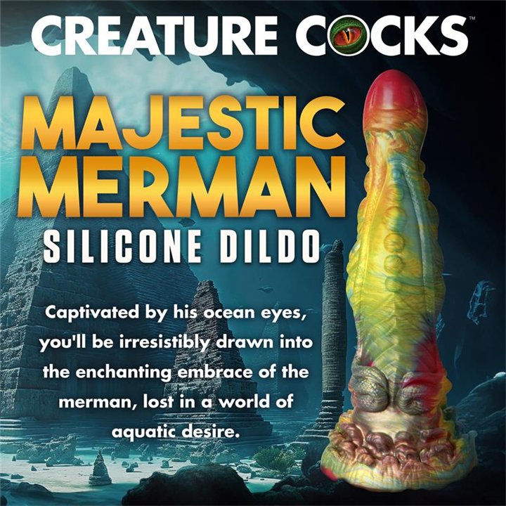 Majestic Merman Silicone Dildo - 848518053732 - Teknashop Ltd