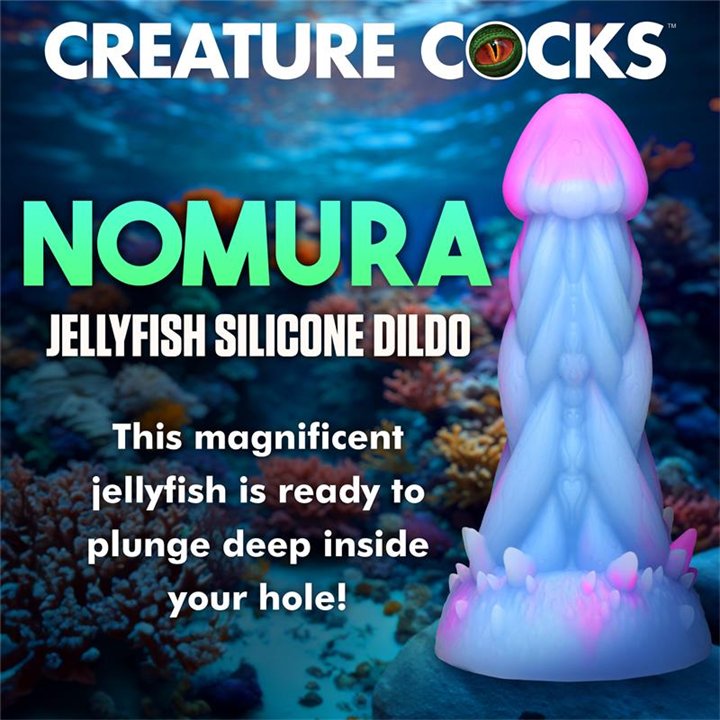 Nomura Jellyfish Silicone Dildo - 848518052605 - Teknashop Ltd