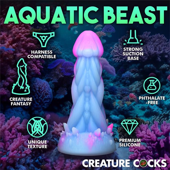 Nomura Jellyfish Silicone Dildo - 848518052605 - Teknashop Ltd