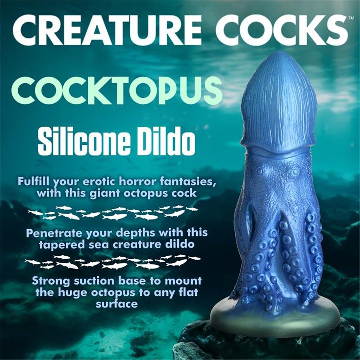 Cocktopus Octopus Silicone Dildo - 848518052452 - Teknashop Ltd