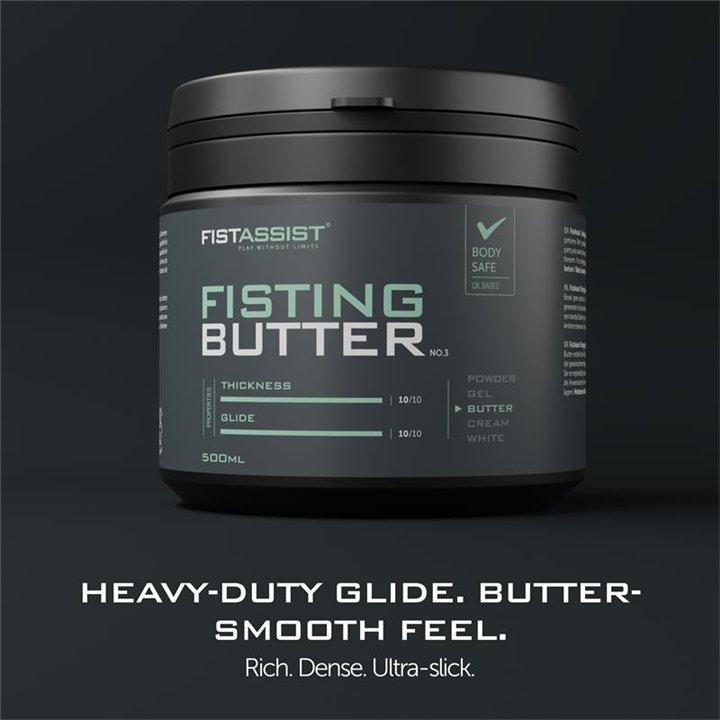 Fist Assist Fisting Butter 500 ml - 1155558 - Teknashop Ltd