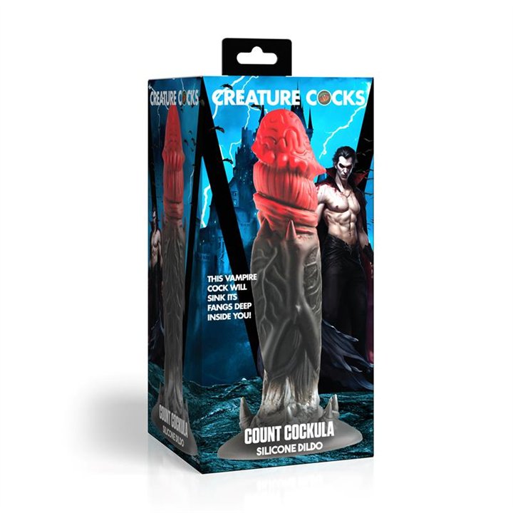 Count Cockula Silicone Dildo - 848518056757 - Teknashop Ltd
