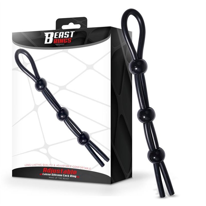 Lasso Adjustable Silicone Cock Ring - BR-137 - Teknashop Ltd