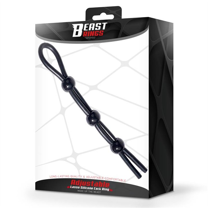 Lasso Adjustable Silicone Cock Ring - BR-137 - Teknashop Ltd