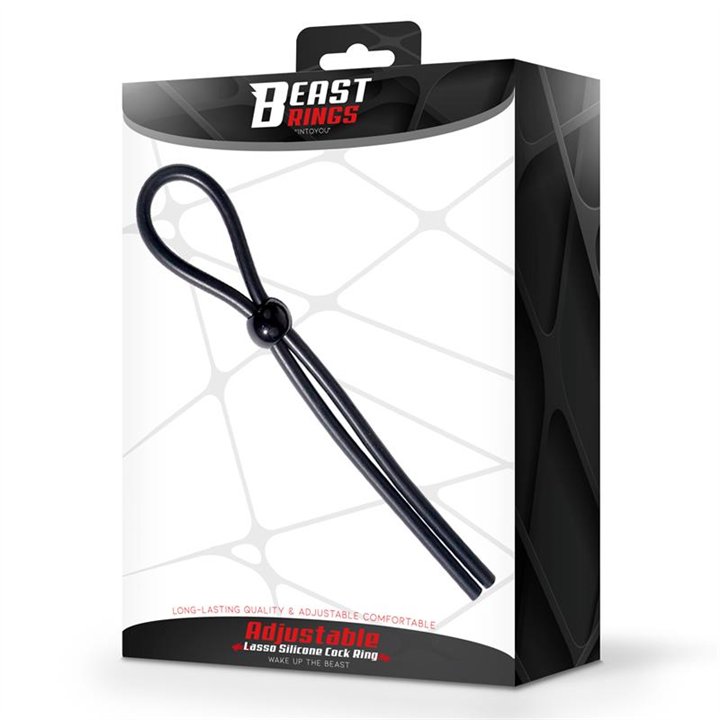 Lasso Adjustable Silicone Cock Ring - BR-136 - Teknashop Ltd