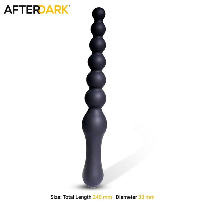 Tinky Double Anal Massager Silicone - AD-114 - Teknashop Ltd