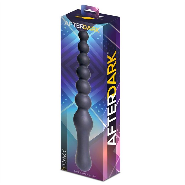 Tinky Double Anal Massager Silicone - AD-114 - Teknashop Ltd
