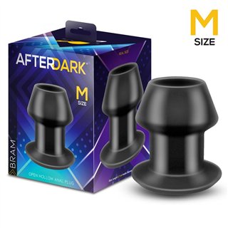 Bram Open Hollow Anal Plug Size M - AD-108 - Teknashop Ltd