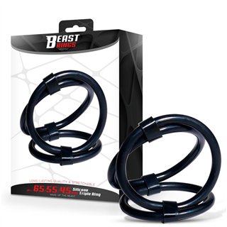 Triple Ring Silicone - BR-143 - Teknashop Ltd