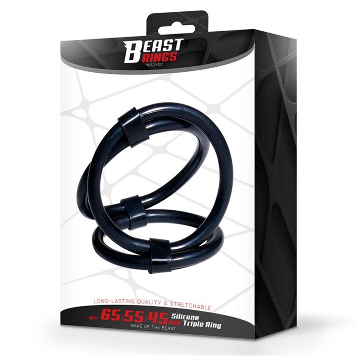 Triple Ring Silicone - BR-143 - Teknashop Ltd