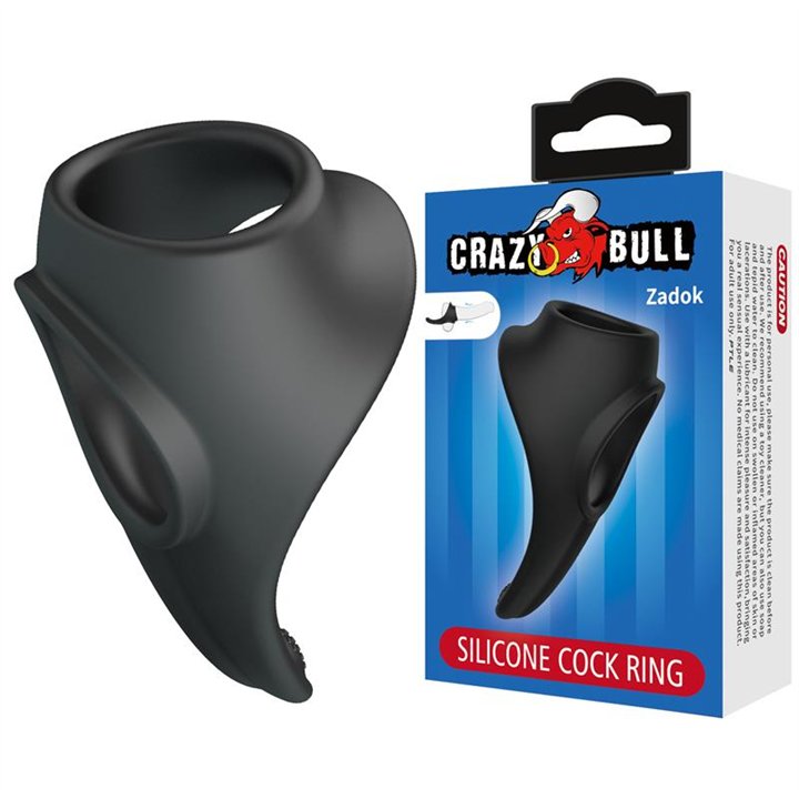 Zadok Silicone Cock and Testicles Ring - BI-210256 - Teknashop Ltd