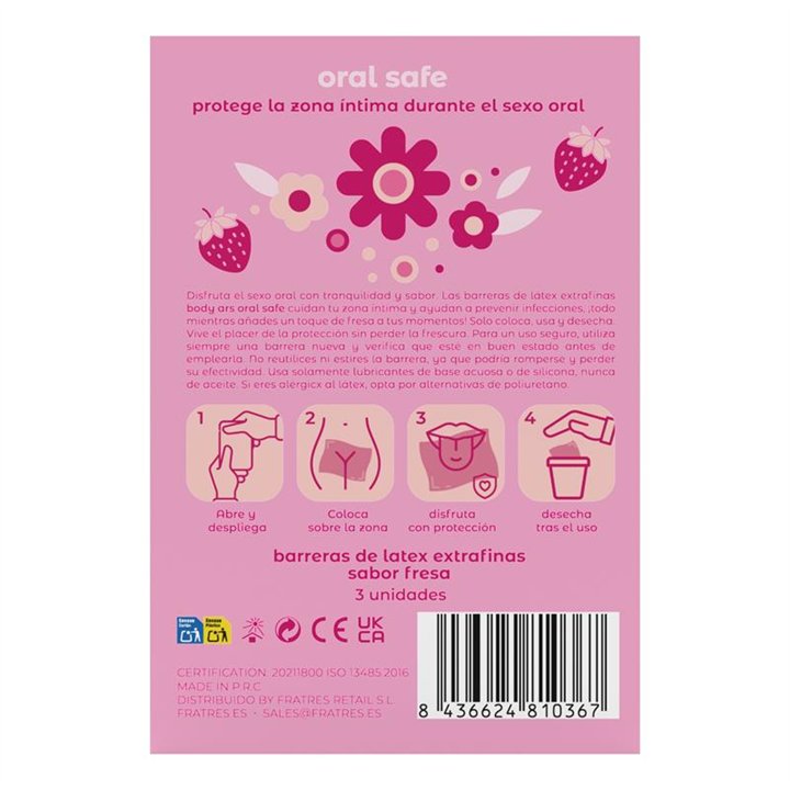 Oral Barriers Box of 3 Units - BO3 - Teknashop Ltd