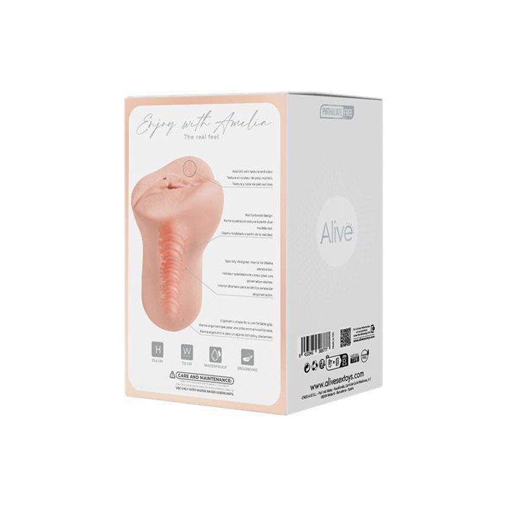 Amelia Realistic Masturbador S - A-30877 - Teknashop Ltd
