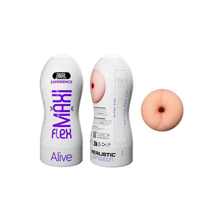 Anal Maxi Flesh Masturbator Size L - A-30736 - Teknashop Ltd