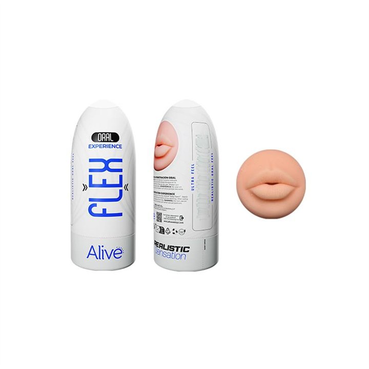 Oral Flex Masturbator Size M - A-30734 - Teknashop Ltd