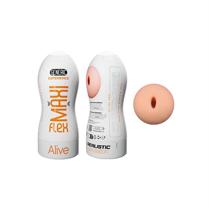 Generic Maxi Flesh Masturbator Size L - A-30737 - Teknashop Ltd