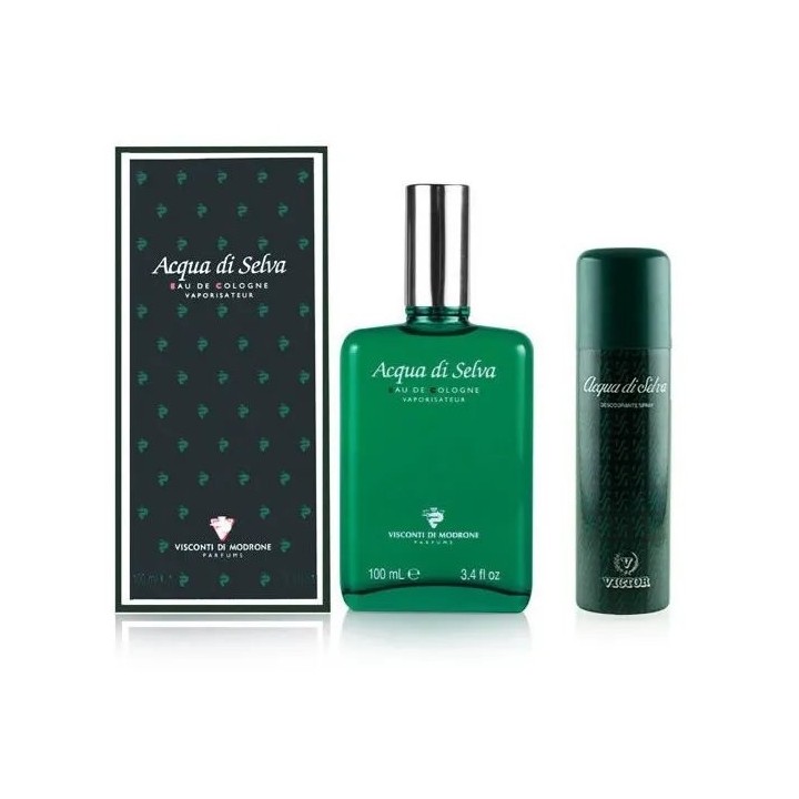 Victor Acqua Di Selva Eau De Cologne Spray 100ml Set 2 Pieces - man - Teknashop Ltd