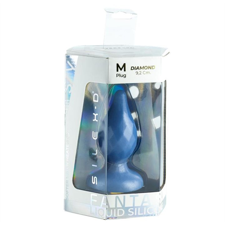 Fantasy Plugs Liquid Silicone Diamond - SD-241449 - Teknashop Ltd