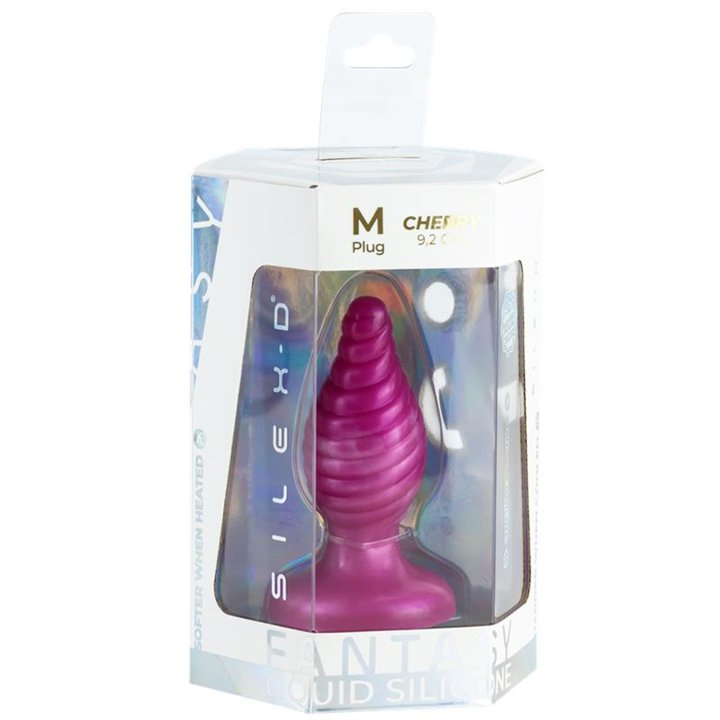 Fantasy Plugs Liquid Silicone Cherry - SD-241142 - Teknashop Ltd