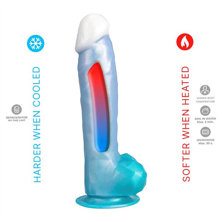 Liquid Silicone Angel Blue Dildo 8 - SD-240855 - Teknashop Ltd