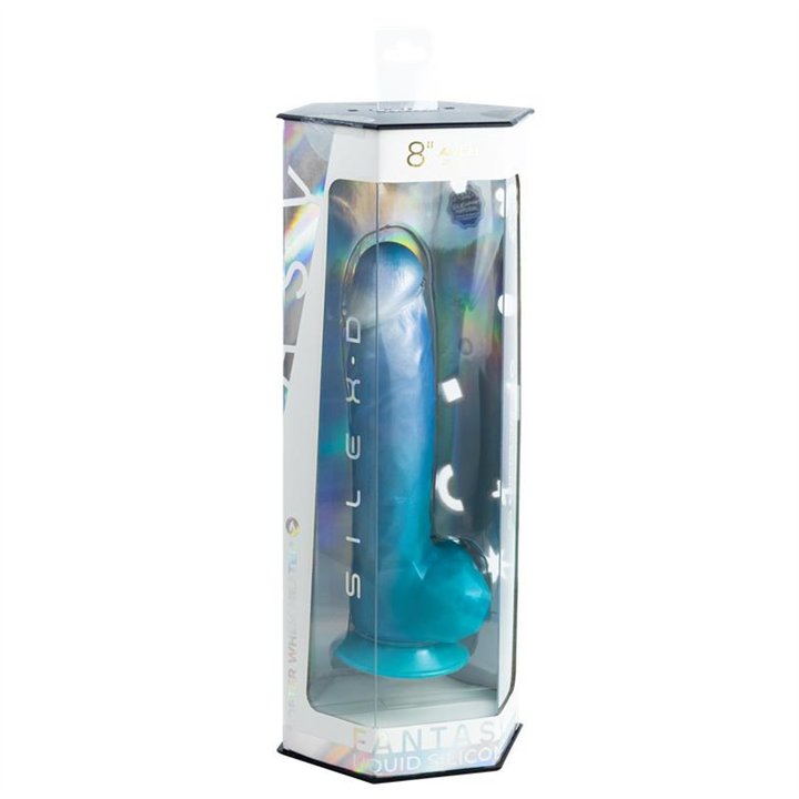 Liquid Silicone Angel Blue Dildo 8 - SD-240855 - Teknashop Ltd