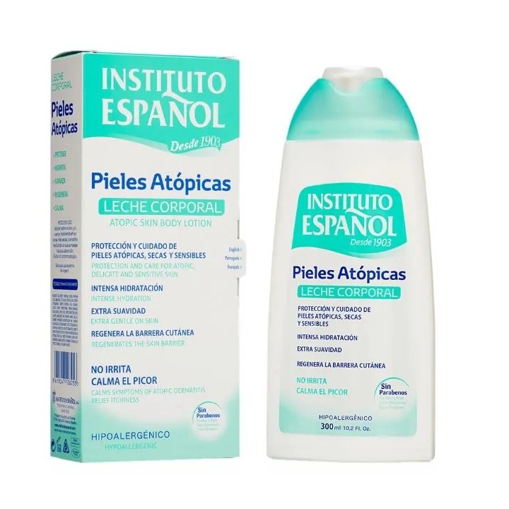 Instituto Español Atopic Skin Body Milk 300ml - unisex - Teknashop Ltd