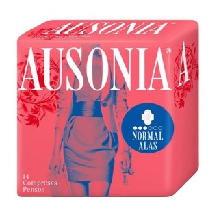 Ausonia Normal With Wings Sanitary Towels 14 Units - unisex - Teknashop Ltd