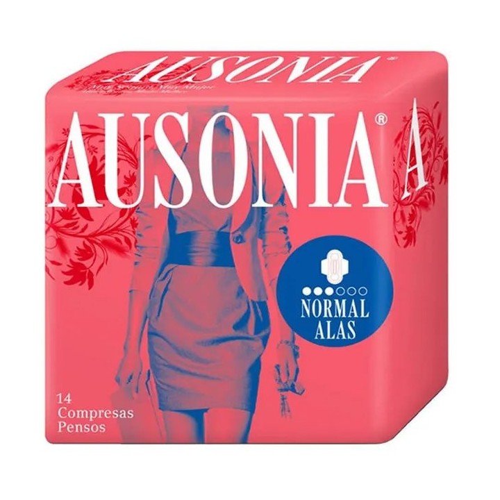 Ausonia Normal With Wings Sanitary Towels 14 Units - unisex - Teknashop Ltd