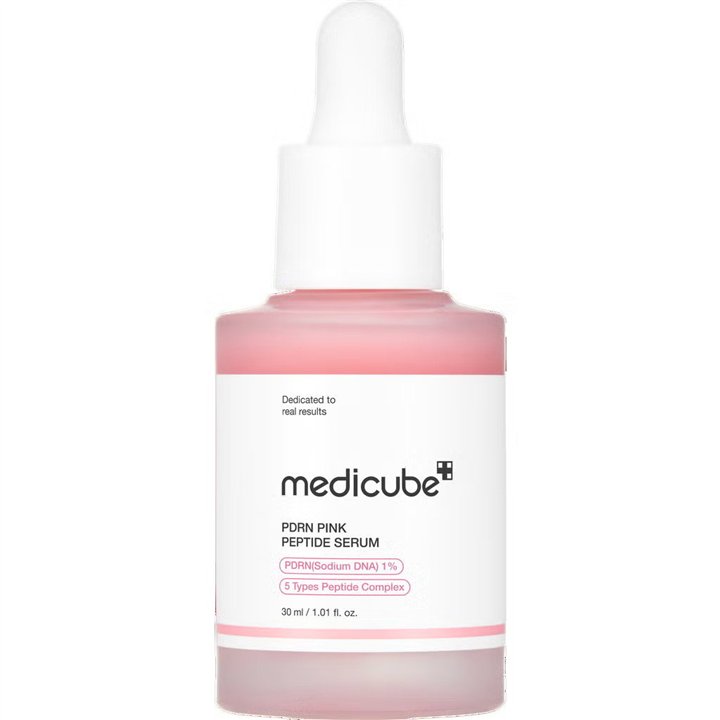 Medicube, PDRN Pink, Peptides, Anti-Aging, Serum, For Face, 30 ml - Teknashop Ltd