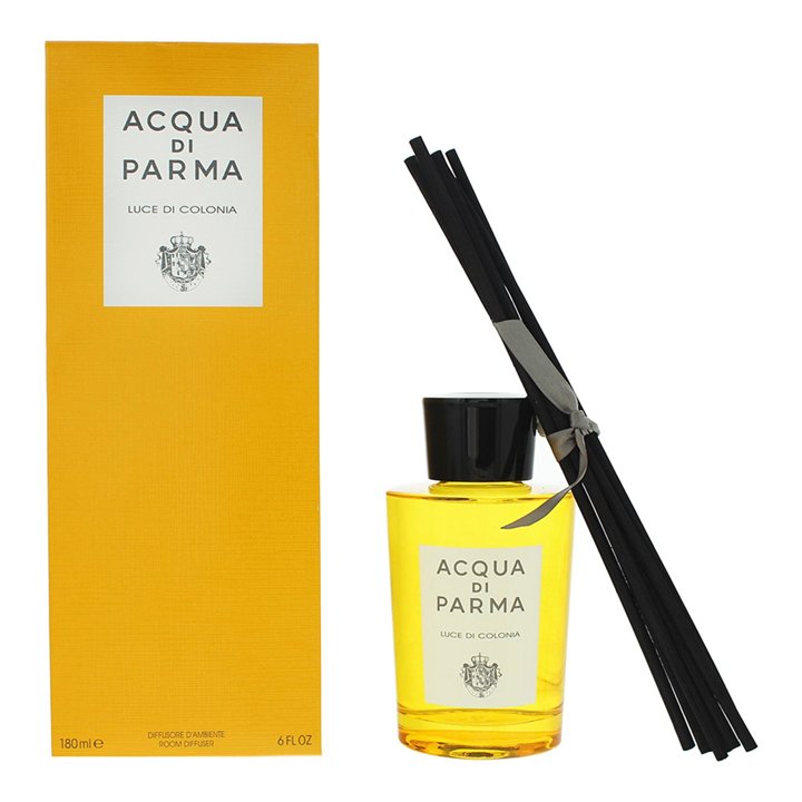 Acqua di Parma, Luce Di Colonia, Fragrance Sticks, Citrus, Aroma Reed Diffuser, 180 ml - Teknashop Ltd