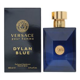 Versace, Dylan Blue, 24h Protection, Deodorant Spray, For Men, 100 ml - Teknashop Ltd