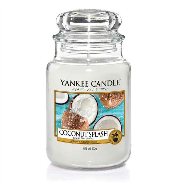 Yankee Candle, Coconut Splash, Scented Candle, 623 g - Teknashop Ltd