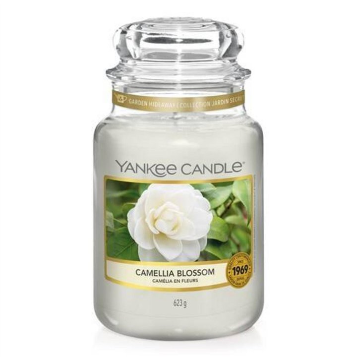 Yankee Candle, Camellia Blossom, Scented Candle, 623 g - Teknashop Ltd