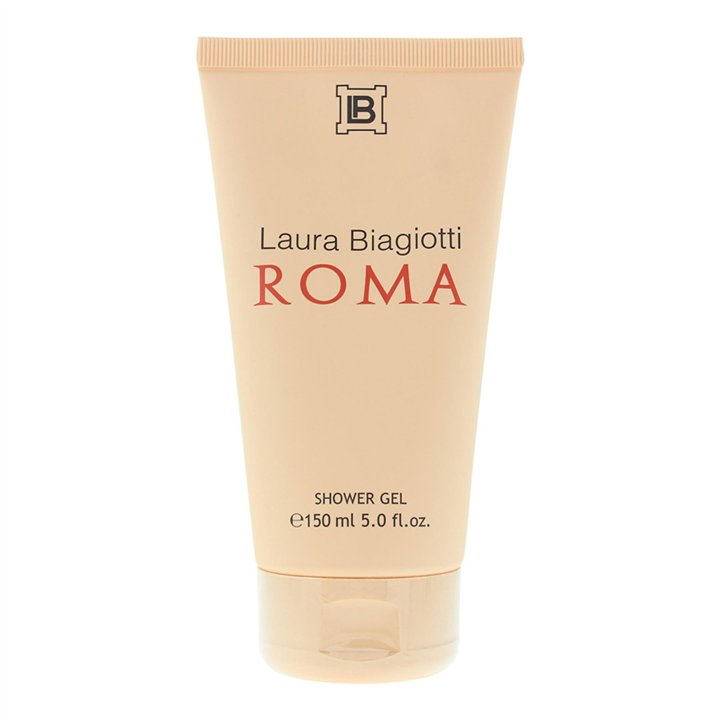 Laura Biagiotti, Roma, Cleansing & Hydrating, Shower Gel, For All Skin Types, 150 ml - Teknashop Ltd
