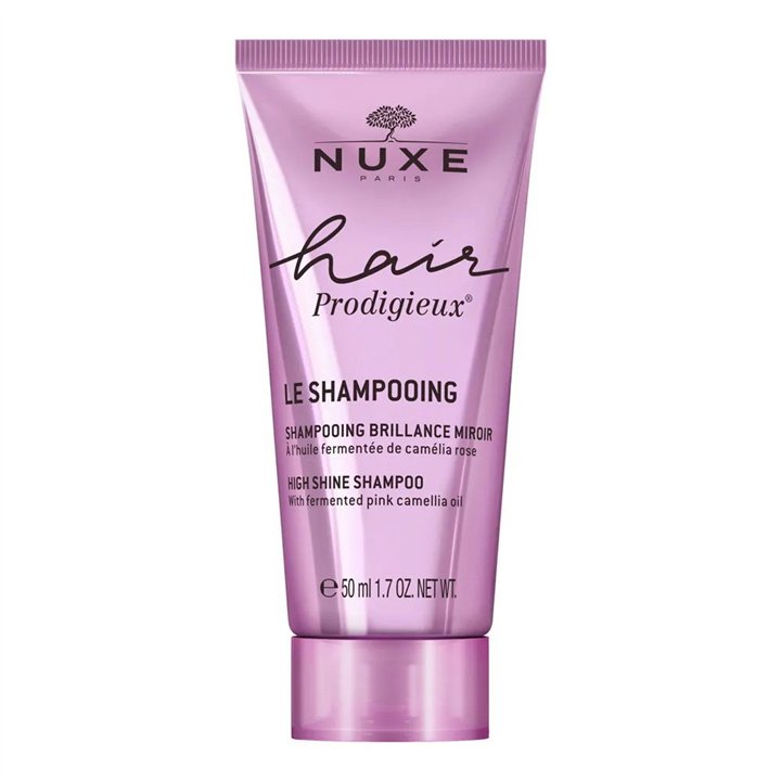 Nuxe, Hair Prodigieux Brillance Mirror, Hair Shampoo, High Shine, 50 ml - Teknashop Ltd