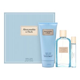Set Abercrombie & Fitch: First Instinct Blue, Eau De Parfum, For Women, 100 ml + First Instinct Blue, Eau De Parfum, For Women, 