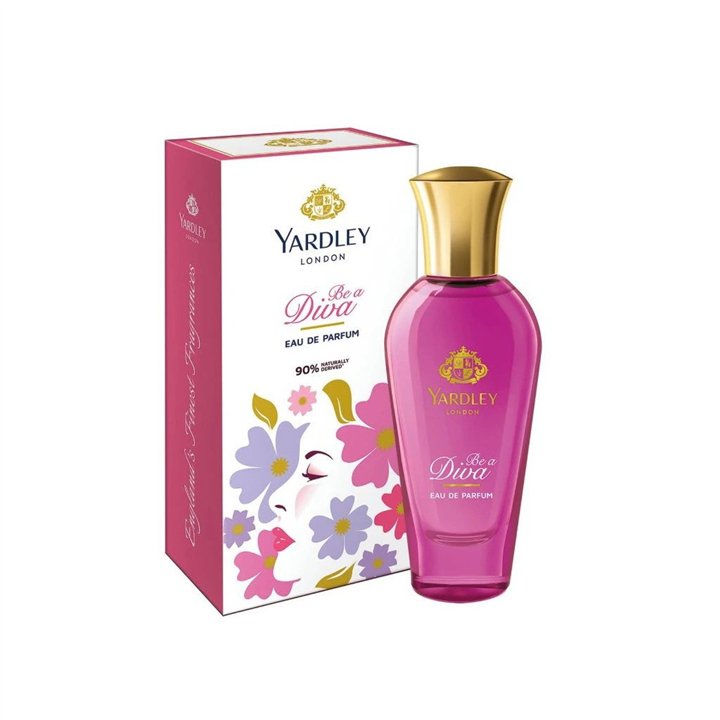 Yardley, Be A Diva, Eau De Parfum, For Women, 30 ml - Teknashop Ltd