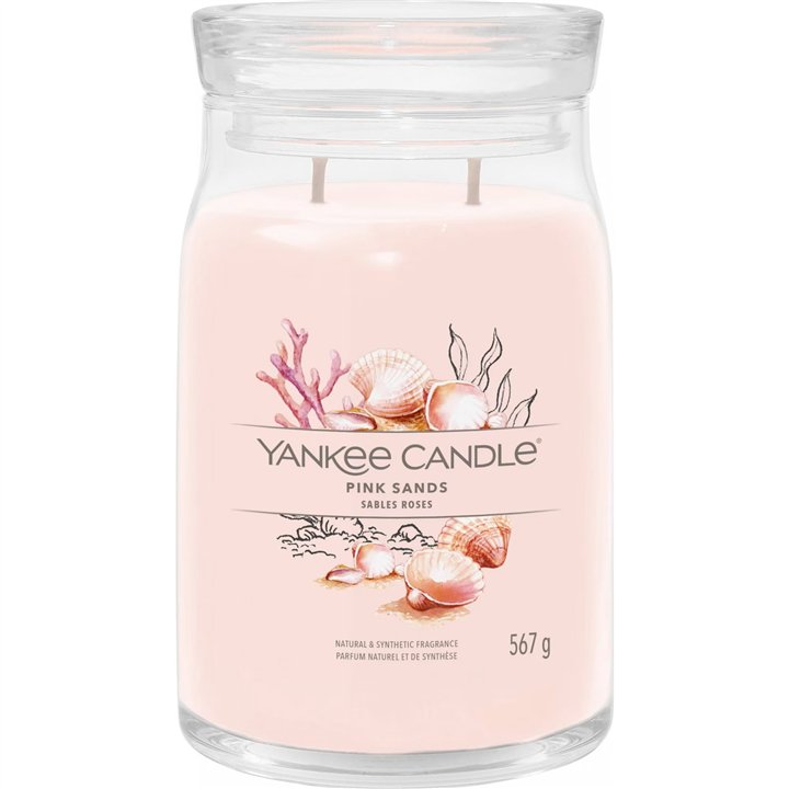 Yankee Candle, Pink Sands, Scented Candle, 567 g - Teknashop Ltd