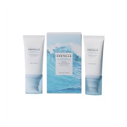 Set Duo, Skin1004, Hyalu-Cica, Hydrating & Protecting, Before Sun Exposure, Serum, For Face, SPF 50, 2 pcs, 100 ml - Teknashop L
