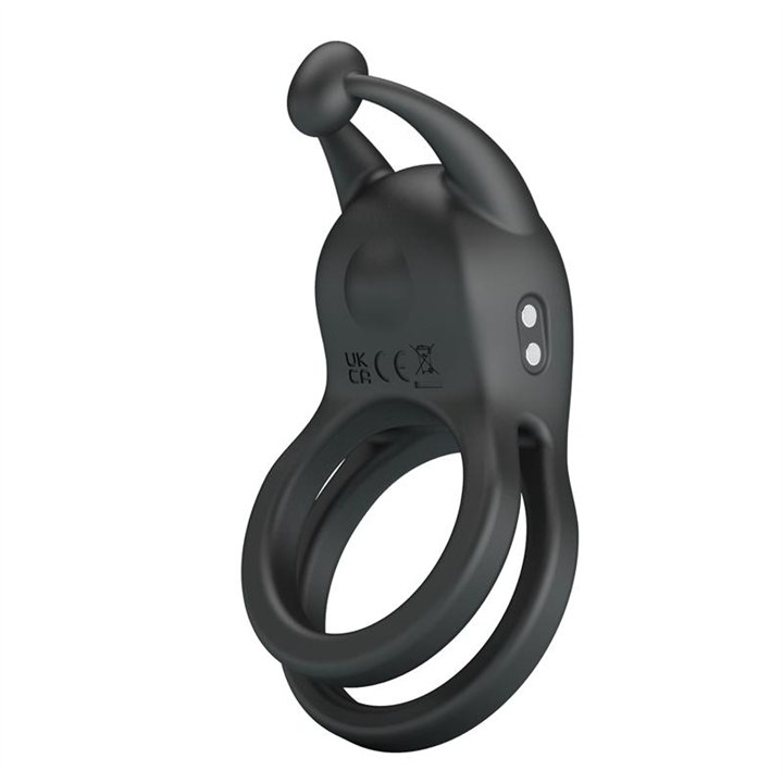 Goodwin Vibrating Double Cock Ring - BI-210222 - Teknashop Ltd