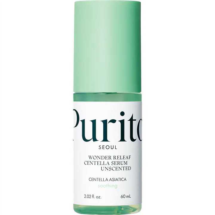 Purito, Wonder Releaf Centella, Soothing & Calming, Day & Night, Serum, For Face, 60 ml - Teknashop Ltd