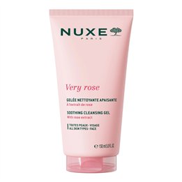 Nuxe, Very Rose, Cleansing & Soothing, Cleansing Gel, For Face, 150 ml - Teknashop Ltd
