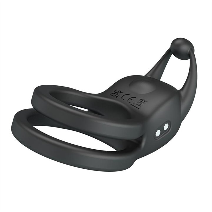 Goodwin Vibrating Double Cock Ring - BI-210222 - Teknashop Ltd
