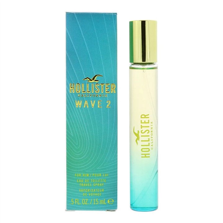 Hollister, Wave 2, Eau De Parfum, For Men, 15 ml - Teknashop Ltd