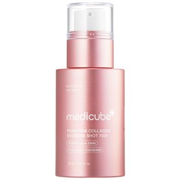Medicube, PDRN Pink Collagen Exosome Shot 7500, Anti-Aging & Regenerating, Day & Night, Serum, For Face, 30 ml - Teknashop Ltd