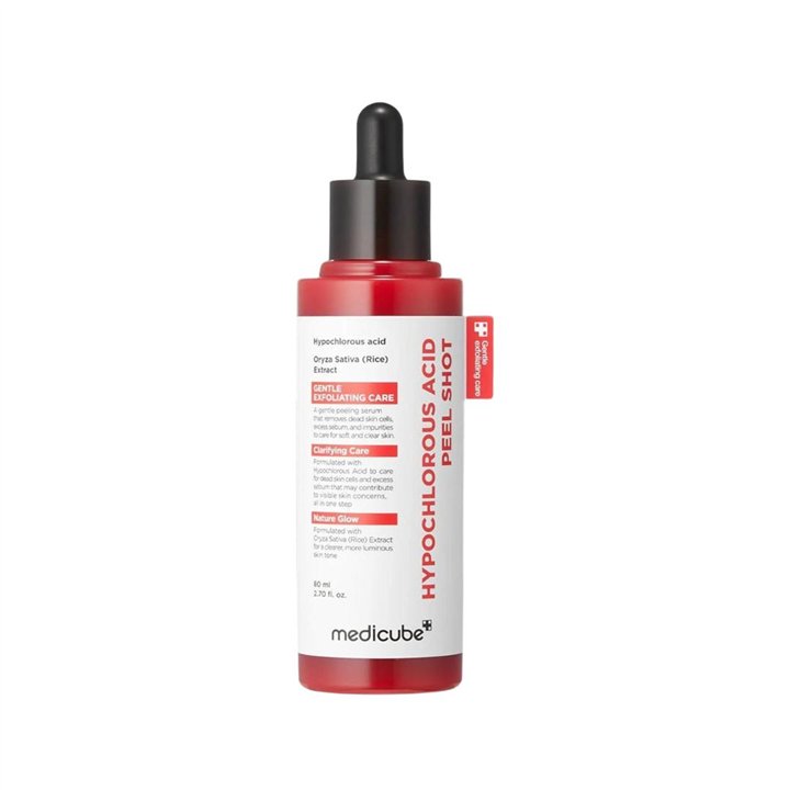 Medicube, Hypochlorous Acid Peel Shot, Exfoliating Serum, 80 ml - Teknashop Ltd