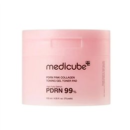 Medicube, PDRN Pink Collagen Toning Gel, Anti-Aging & Firming, Cleansing Pads, 70 pcs - Teknashop Ltd