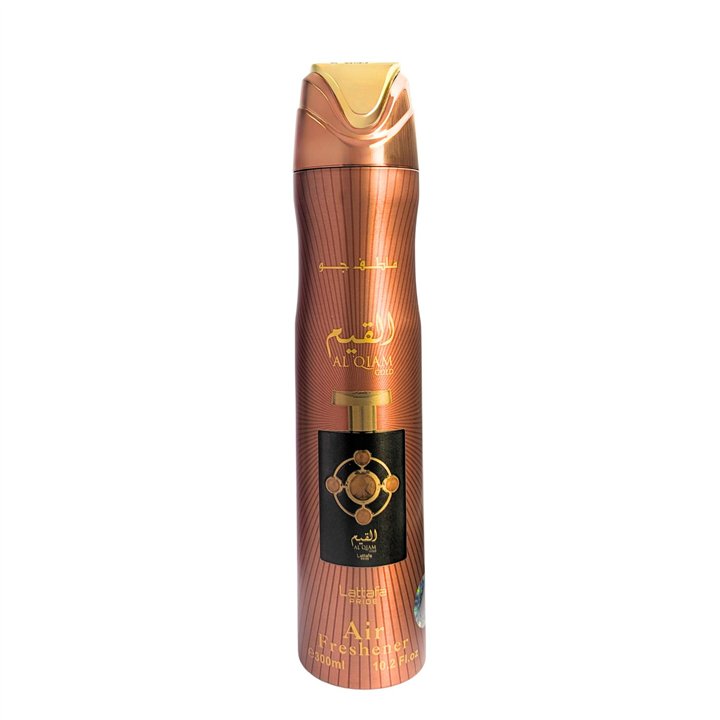 Lattafa, Al Qiam Gold, Room Air Freshener, 300 ml - Teknashop Ltd